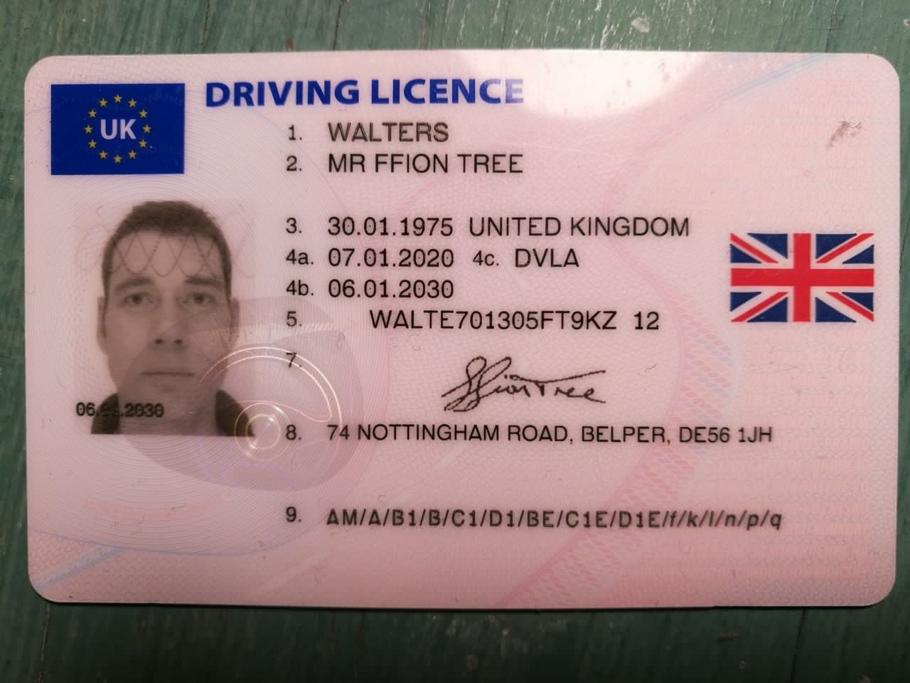x4500 UK Driver License's | Bulk | Private