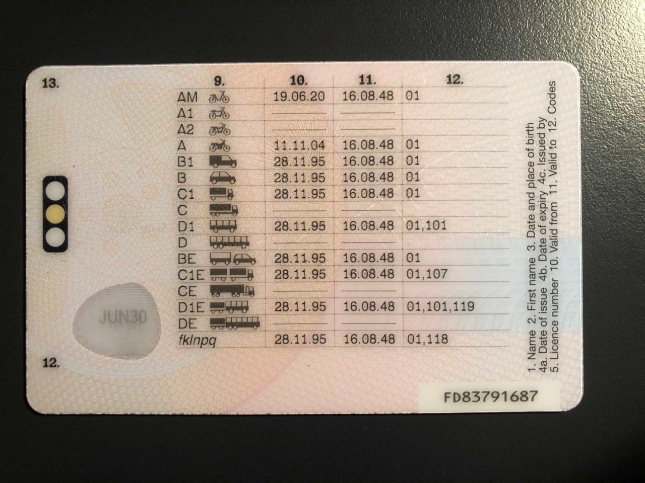 x4500 UK Driver License's | Bulk | Private