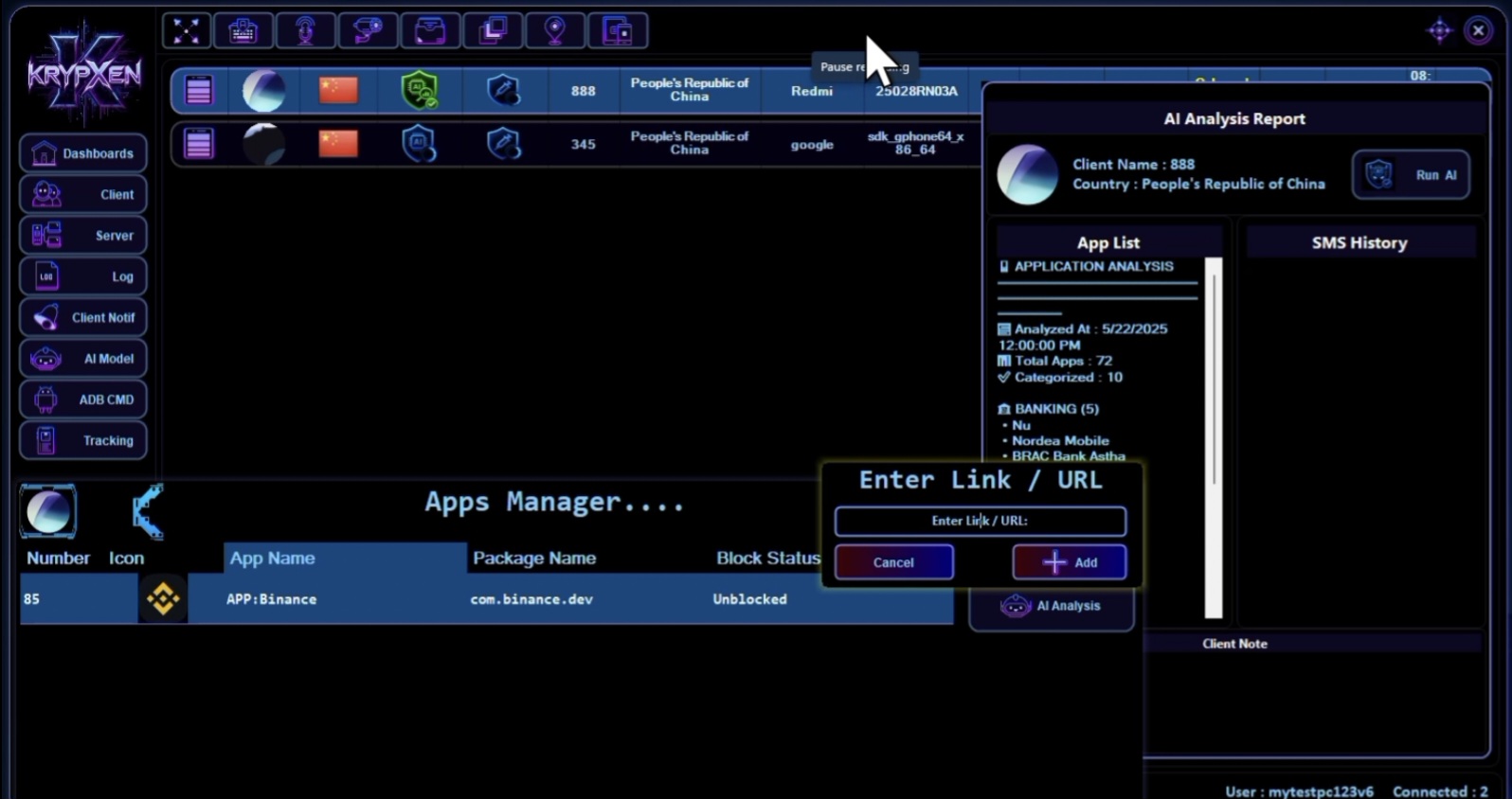 KrypXen Android RAT | Lifetime License