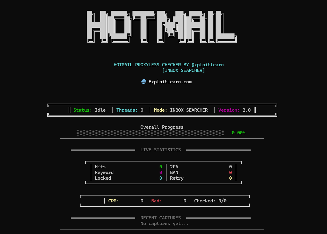 HOTMAIL PROXYLESS INBOX SEARCHER | 7K CPM